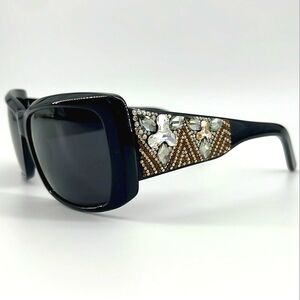 ✨Jimmy Crystal NY  🕶️ Swarovski Crystals Embellished Sunglasses GL993 |